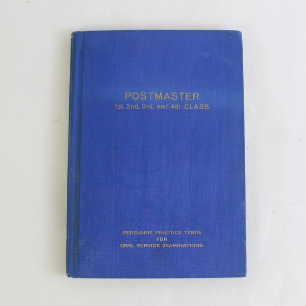 Postmaster 1st 2nd 3rd 4th Class Post Offices Practice Tests 1953 HC Ex-Library