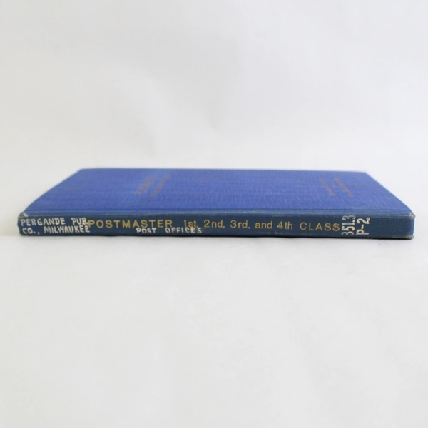 Postmaster 1st 2nd 3rd 4th Class Post Offices Practice Tests 1953 HC Ex-Library