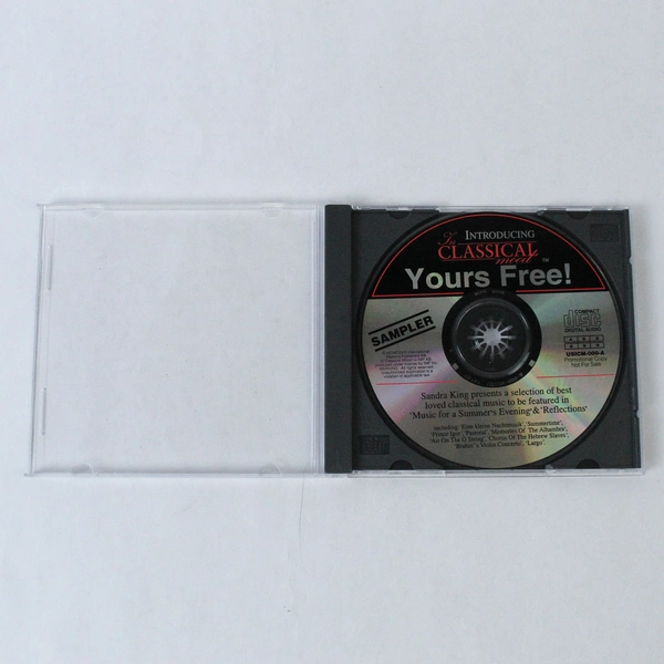 In Classical Mood Sampler CD Sandra King 1996 Promo - Used, Scratched