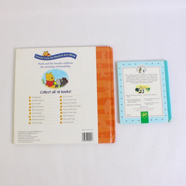 Lot Of 2 Winnie The Pooh Hardcover Children's Books