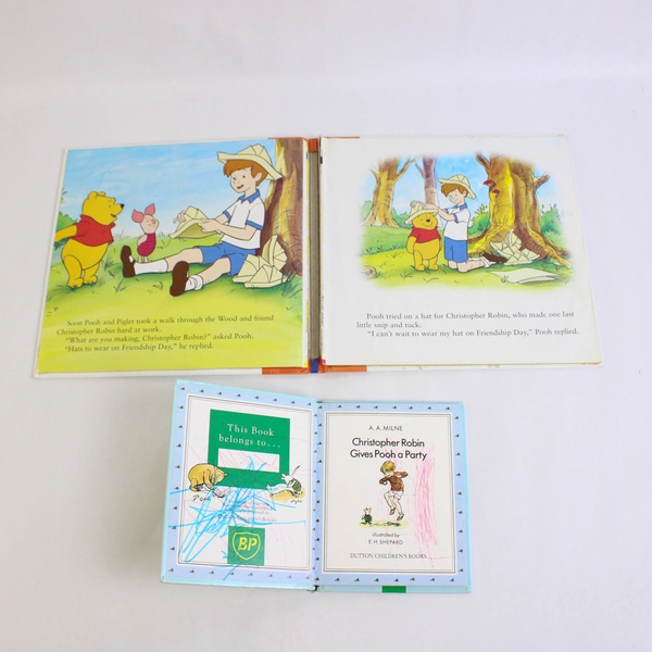 Lot Of 2 Winnie The Pooh Hardcover Children's Books
