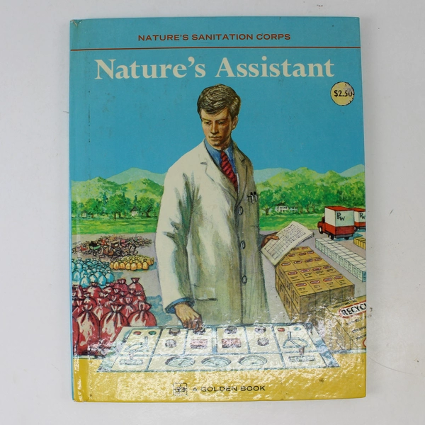 Nature's Sanitation Corps Nature's Assistant 1974 HC Western Publishing Comp