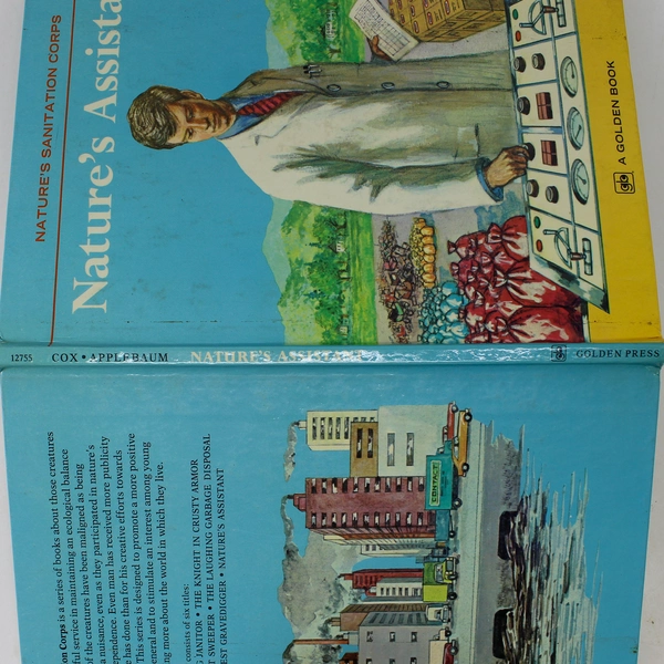 Nature's Sanitation Corps Nature's Assistant 1974 HC Western Publishing Comp