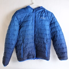 Eddie Bauer Blue Ombre Reversible Puffer Jacker Boys' Size Large 14