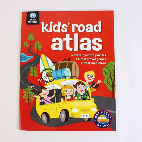 Lot Of 3 Children's Activity Books Birds, Kids Road Atlas, All About Super Me!