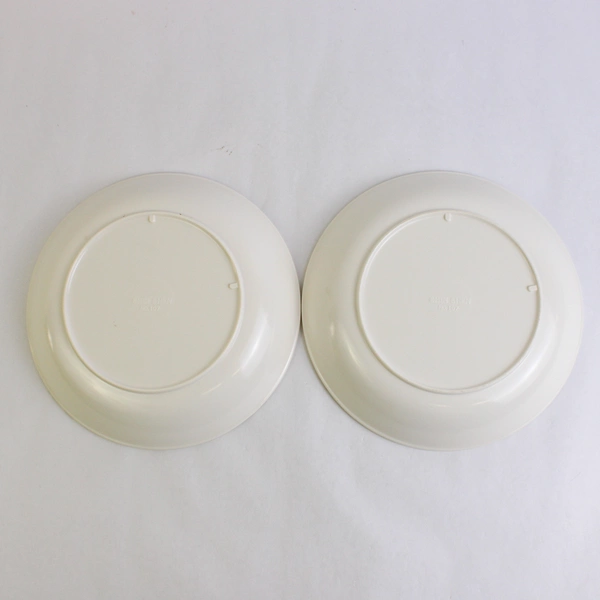 Lot of 2 Productos Margarita 8.5 Inch Melamine Parrot And Flower Pattern Bowls