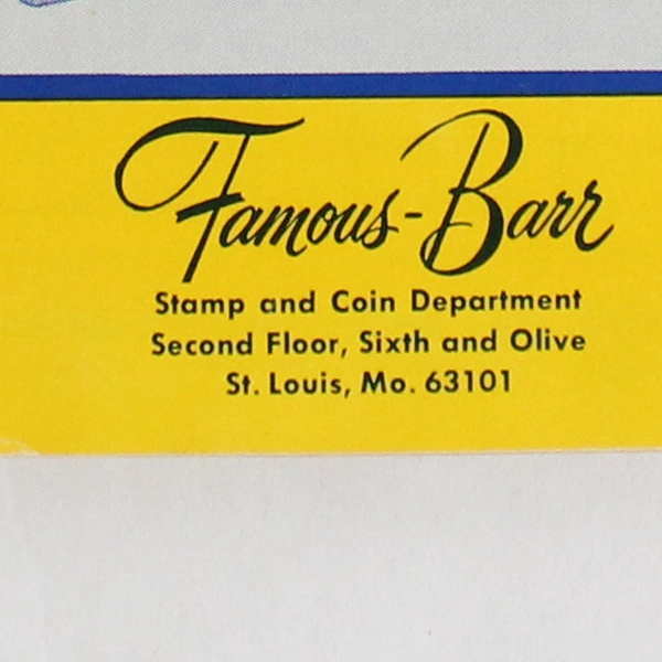 Vintage Famous-Barr Stamp and Coin Department Stamp News 1974-1975 PB