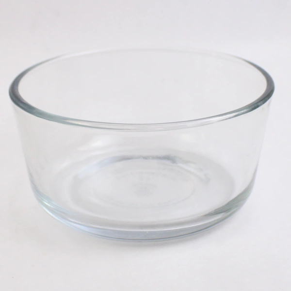 Lot of 2 Clear Glass Bowls Pyrex 7201 1 Qt & Anchor Hocking 2 Cups