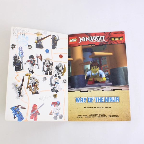 Lot Of 3 Minecraft & Lego Ninjago & Lego Activity Book Kids Books