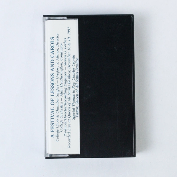 North Park Christmas 1991 Cassette - A Festival of Lessons and Carols