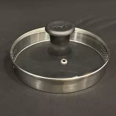 T-Fal 7.25" Saucepan Replacement Lid Glass Cookware Stainless Steel Vented 