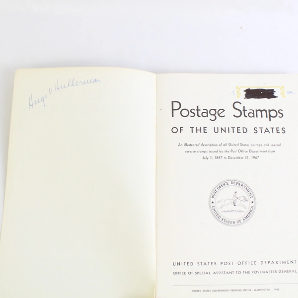 Lot of 3 Vintage US Postage Stamp Books From 1948 1960 1968 Paperback