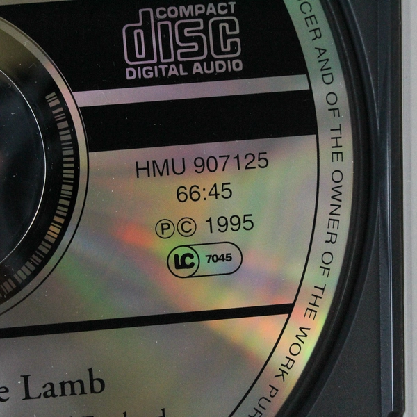 The Lily & The Lamb: Medieval Chant & Polyphony CD, Pre-Owned, 1995