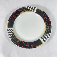 Newcor Cherrio 796 Stoneware Salad Plate 7.75 Inch