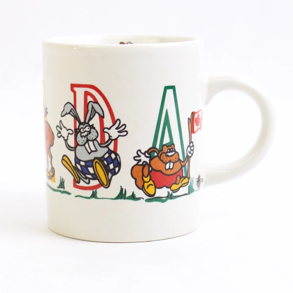 Vintage Centerpiece Kids Country Canada Ceramic Children's Mug