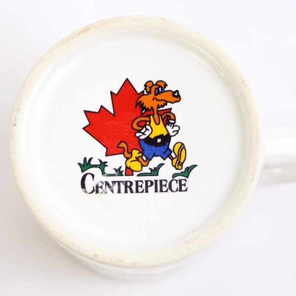 Vintage Centerpiece Kids Country Canada Ceramic Children's Mug