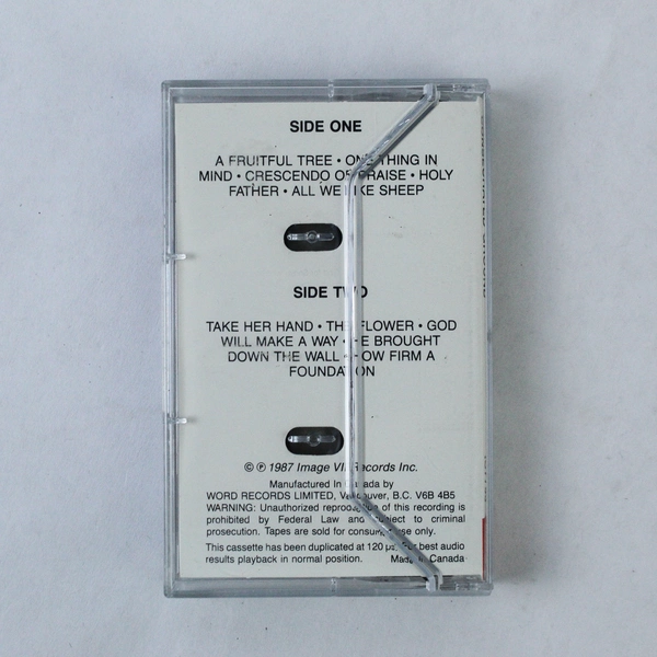 Bill & Donna Gassett Consecrated Ground Cassette Tape 1987 Pre-Owned