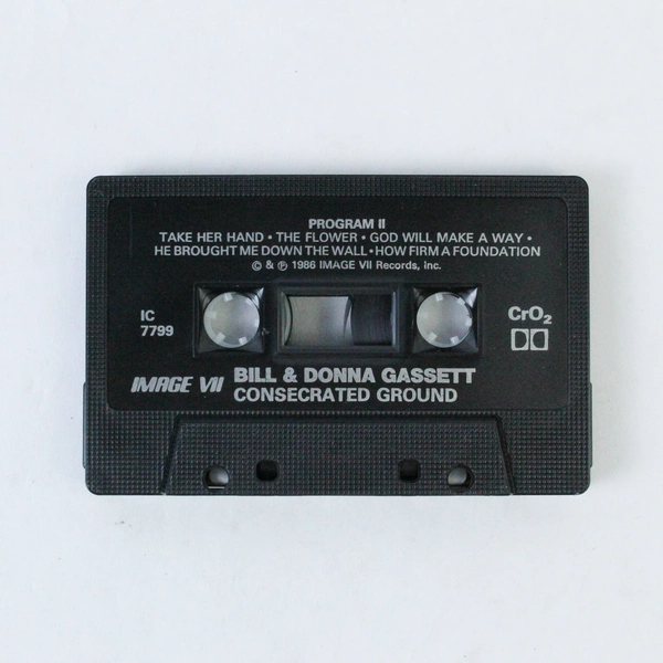 Bill & Donna Gassett Consecrated Ground Cassette Tape 1987 Pre-Owned