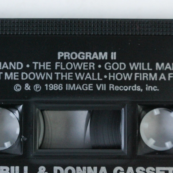 Bill & Donna Gassett Consecrated Ground Cassette Tape 1987 Pre-Owned