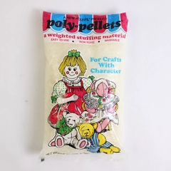Vtg Fairfield Poly Pellets-Weighted Stuffing Material Doll Making Crafts