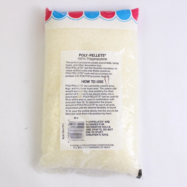 Vtg Fairfield Poly Pellets-Weighted Stuffing Material Doll Making Crafts