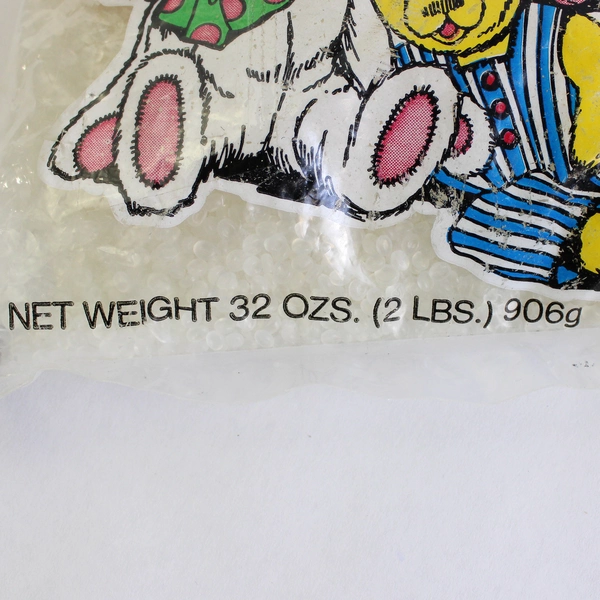 Vtg Fairfield Poly Pellets-Weighted Stuffing Material Doll Making Crafts