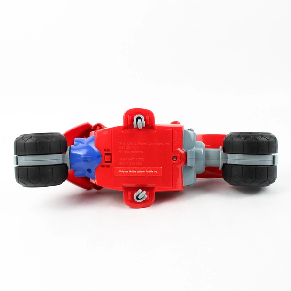 2012 Thinkway Toys Marvel Spiderman RC Motorcycle Toy No Remote