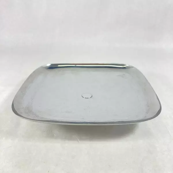 Vintage Hellerware Square Chromium Tray 8.75 Inch