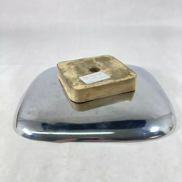 Vintage Hellerware Square Chromium Tray 8.75 Inch