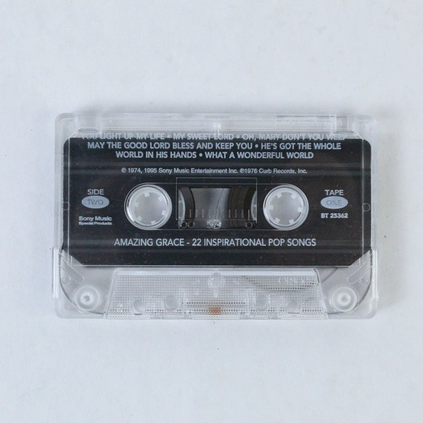 Amazing Grace 22 Inspirational Pop Songs Cassette Tape 1995 - Pre-Owned