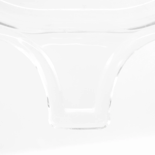 Pyrex Corning 600-B A 12 Grab-It Dish Clear Glass Plate