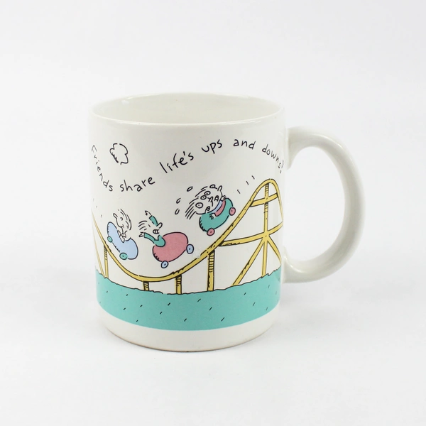 Design Collection Friends Share Life's Ups and Downs Coffee Mug 12oz