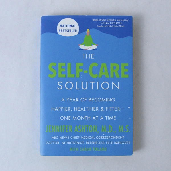 The Self Care Solution by Jennifer Ashton 2021 Paperback Pre-owned, Worn