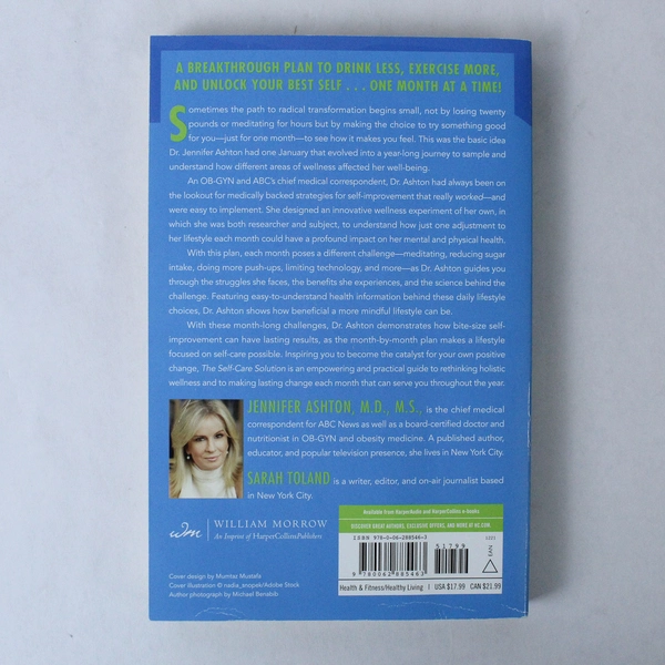 The Self Care Solution by Jennifer Ashton 2021 Paperback Pre-owned, Worn