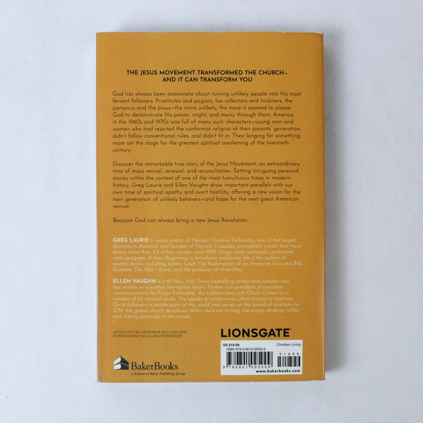Jesus Revolution by Greg Laurie & Ellen Vaughn 2018 Paperback - Pre-Owned