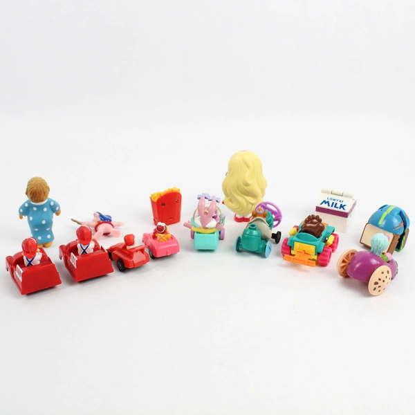 Lot of 14 McDonald's Dairy Queen Kellogg's Fast Food & Cereal Toys Premiums