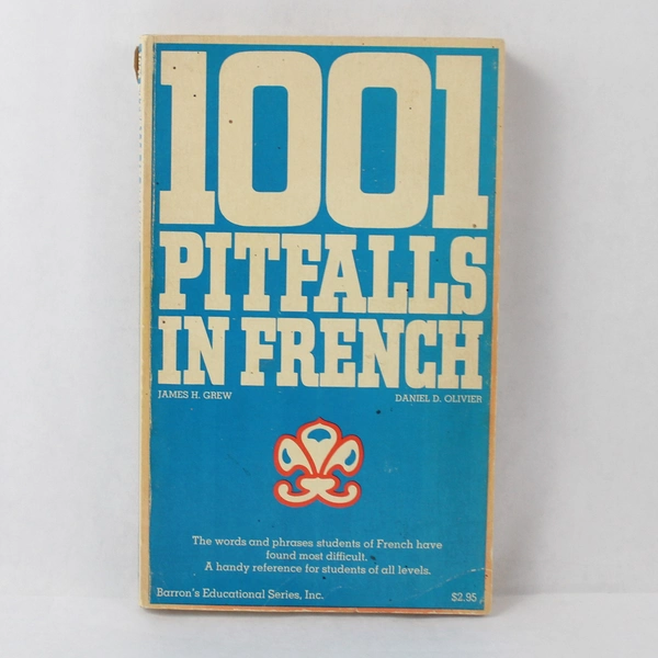 1001 Pitfalls in French by Grew & Olivier 1974 PB - Pre-Owned