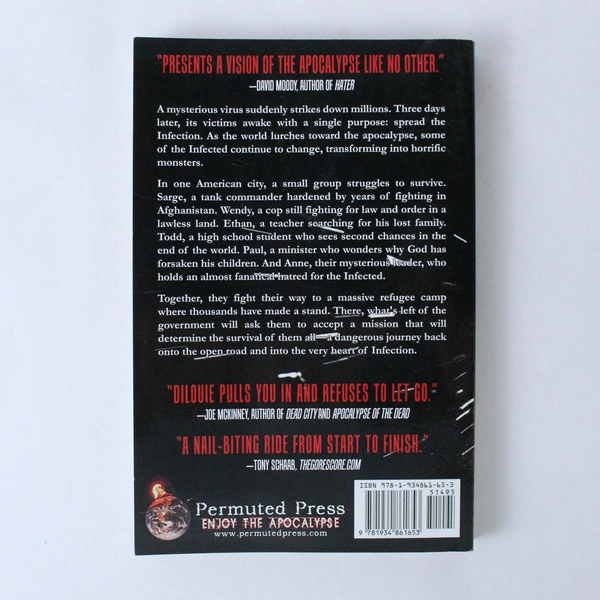 The Infection by Craig DiLouie 2011 Horror Paperback Pre-Owned, Worn Edges