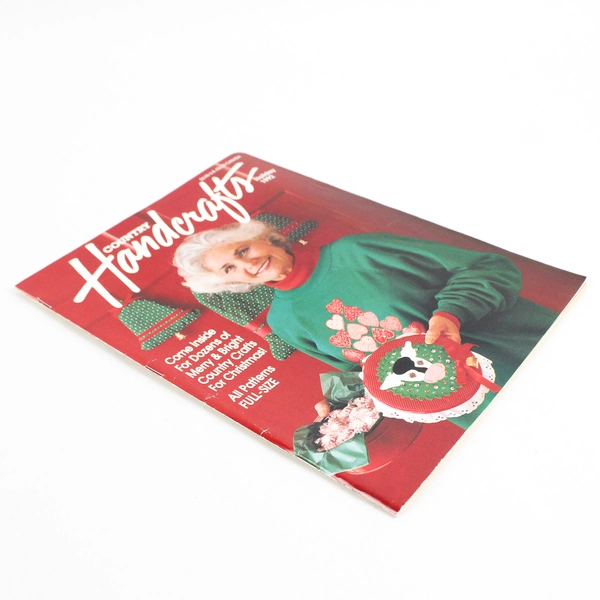 Country Handcrafts Magazine Holiday 1992 Featuring Full-Size Patterns