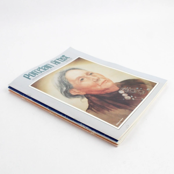 Lot of 4 Vintage Porcelain Artist Magazines 1981 1982 1987 1997