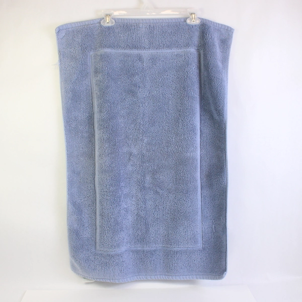 Beyond Big Blue Bath Mat 100% Cotton 21.5" x 31"