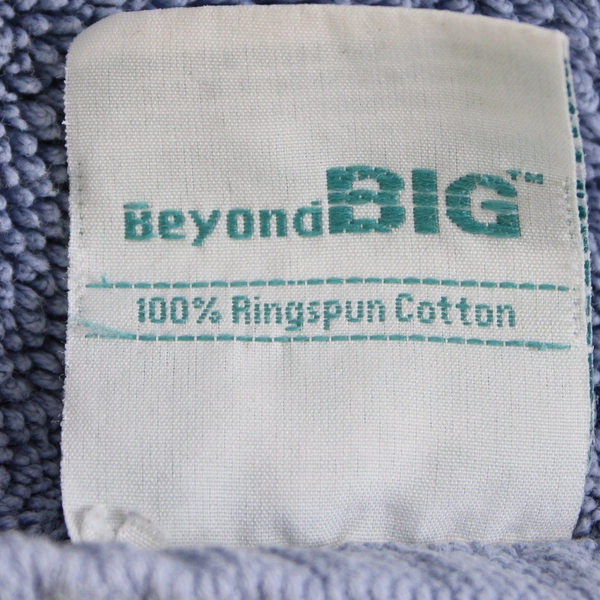 Beyond Big Blue Bath Mat 100% Cotton 21.5" x 31"