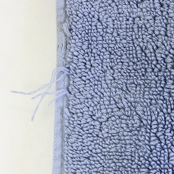 Beyond Big Blue Bath Mat 100% Cotton 21.5" x 31"