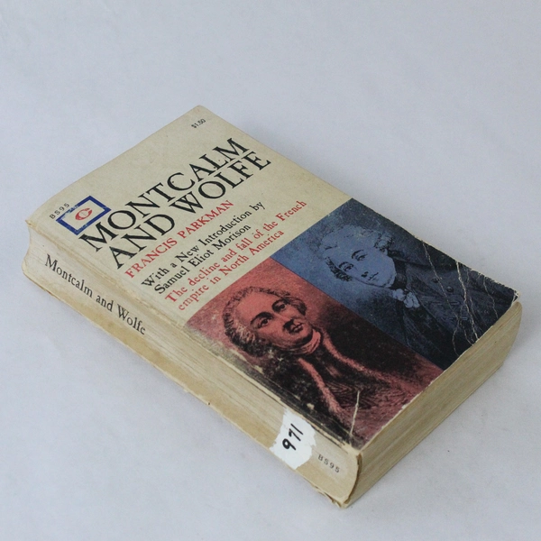 Montcalm and Wolfe by Francis Parkman 1962 Collier Books PB Ex-Libris