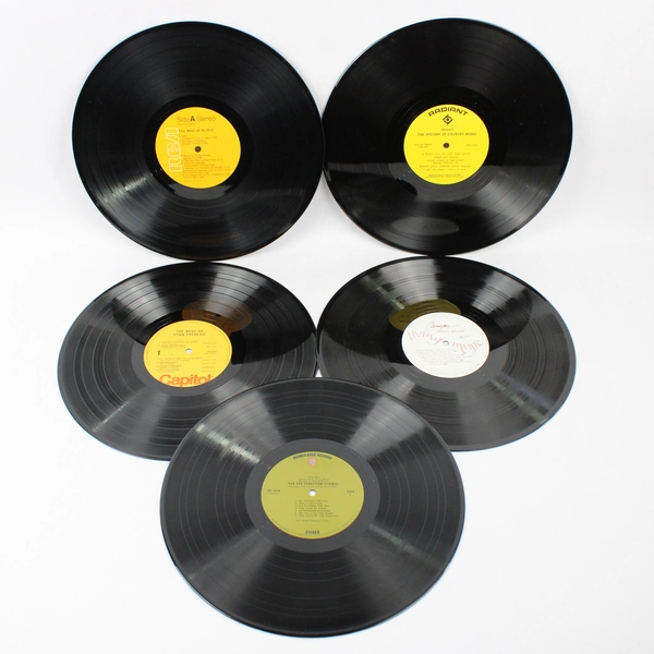 Lot of 5 12" Vinyl Records Various Artists Jazz Country New Age Classical Comedy