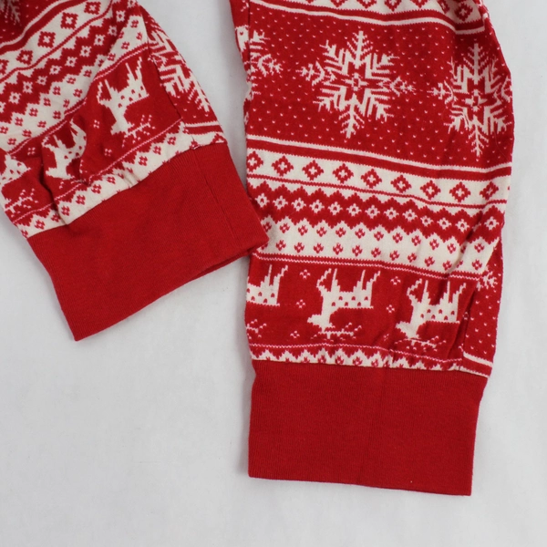 Old Navy Red and White Christmas Pajama Pants Women's Medium Tall