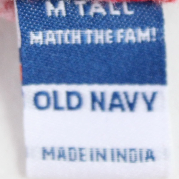 Old Navy Red and White Christmas Pajama Pants Women's Medium Tall