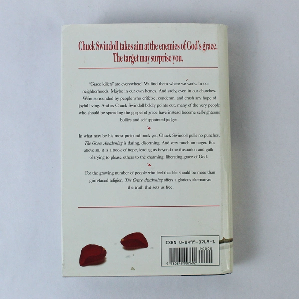 The Grace Awakening by Charles R. Swindoll 1990 Hardcover - Pre-owned, Worn