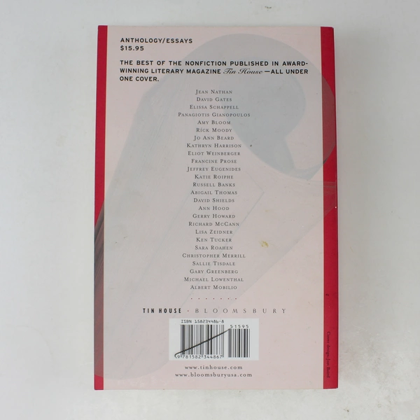 Cooking and Stealing The Tin House Nonfiction Reader Tin Tin House 2004 PB