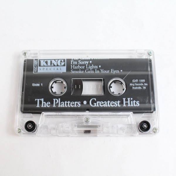 Lot of 2 The Platters Cassette Tape, Great Hits (2000), The Very Best Of (1995)